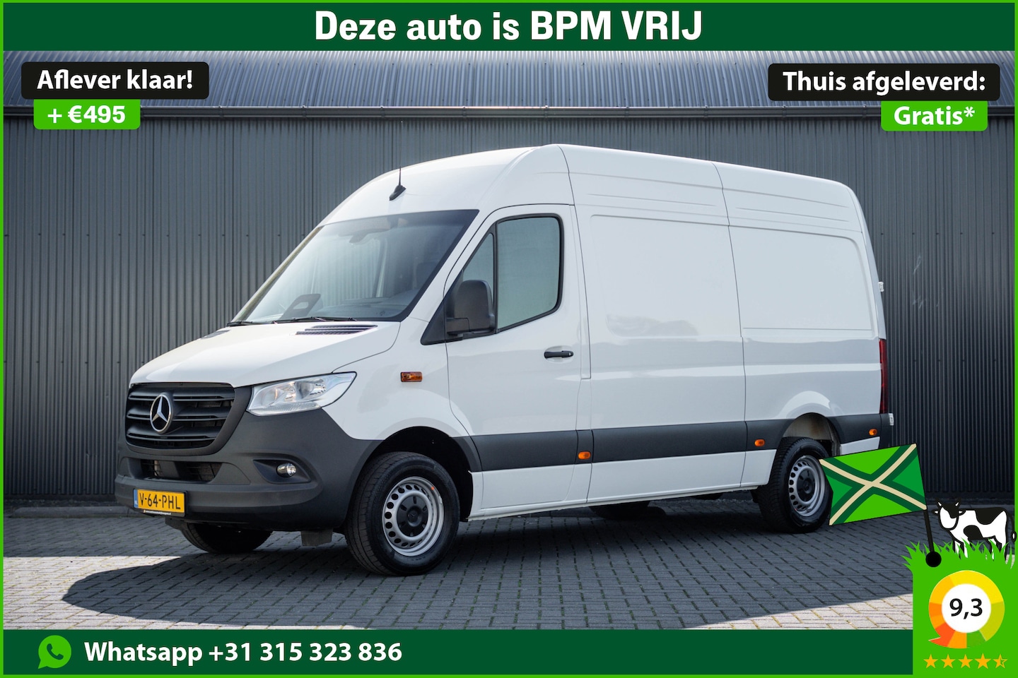 Mercedes-Benz Sprinter - 317 CDI L2H2 | Automaat | Facelift | Mbux | Camera | Cruise | | Climatronic - AutoWereld.nl