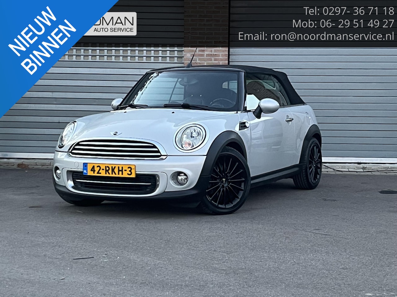 MINI Cabrio - 1.6 Cooper Pepper Mini 1.6 Cooper Pepper - AutoWereld.nl