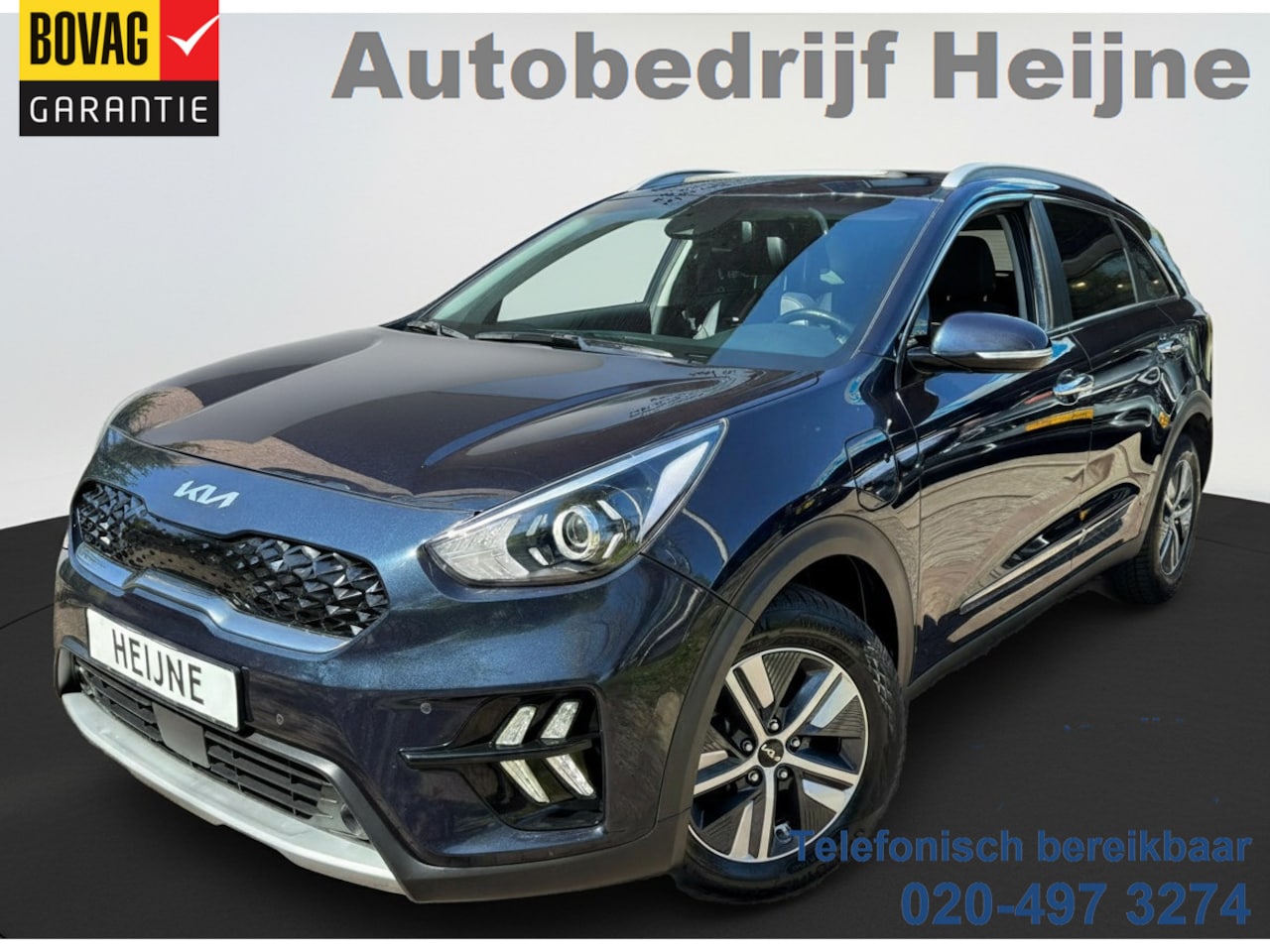 Kia Niro - 1.6 GDi PHEV DYNAMIC LINE CAMERA/NAVI/SCHUIFDAK - AutoWereld.nl