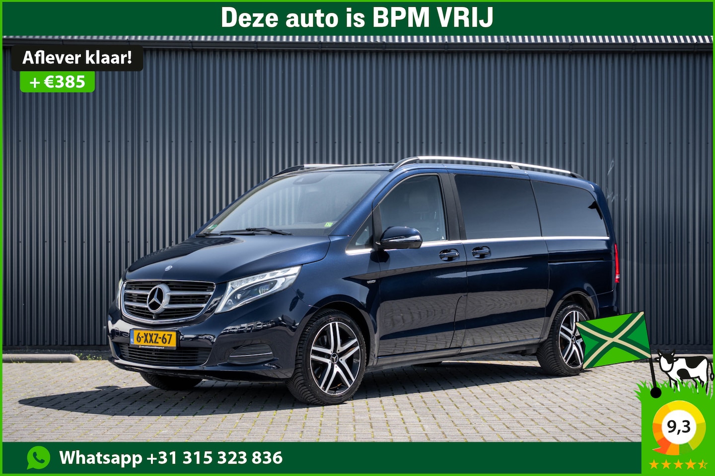 Mercedes-Benz V-klasse - V 250 BlueTEC | 7-Zits | Edition 1 | MARGE | Euro 6 | VOL opties | Burmester | 360° Camera - AutoWereld.nl