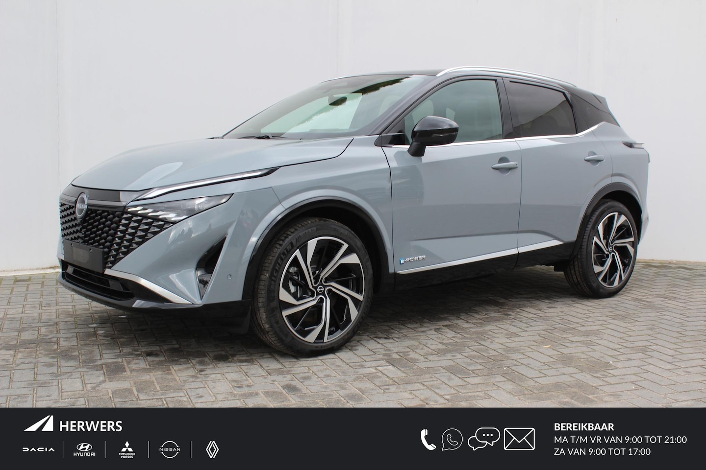 Nissan Qashqai - 1.5 e-Power Tekna Plus / Panoramadak / Lederen bekleding / Lichtmetalen Velgen 20" / BOSE - AutoWereld.nl