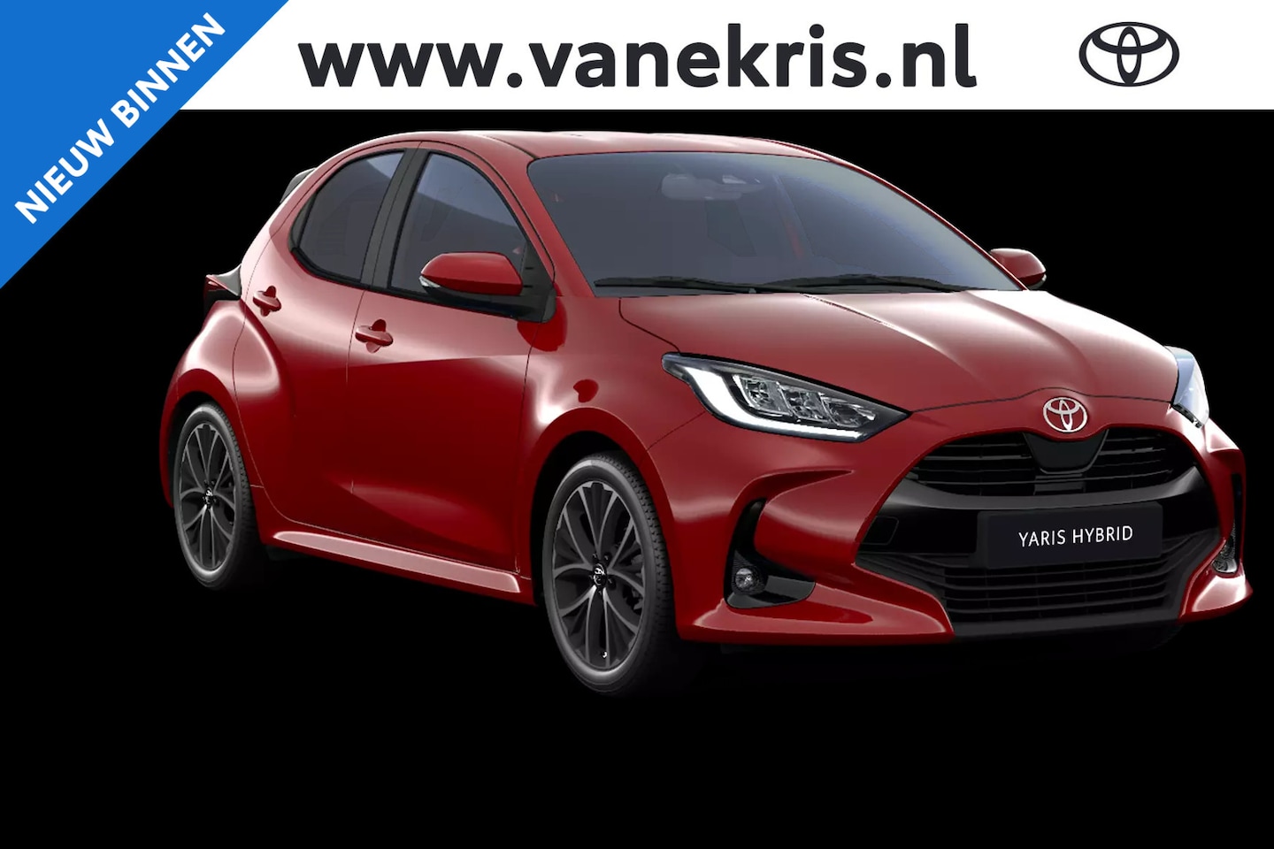 Toyota Yaris - 1.5 Hybrid 115 Dynamic 1.5 Hybrid 115 Dynamic, LM velgen Nieuw en Snel leverbaar met €3.500,- voordeel! - AutoWereld.nl