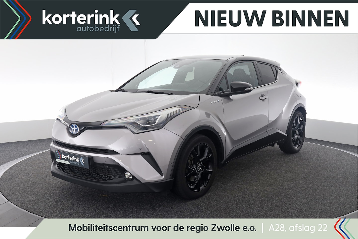 Toyota C-HR - 1.8 Hybrid Bi-Tone | Trekhaak | Lederen bekleding - AutoWereld.nl