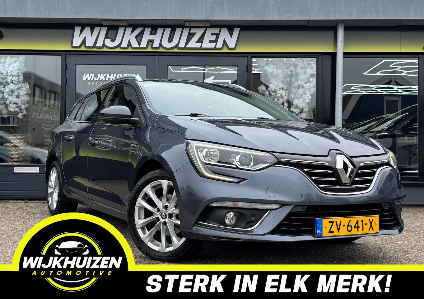 Renault Mégane Estate - 1.3 TCe GT-Line met Led !!! Carplay !!! Trekhaak !!! Nette staat !!! - AutoWereld.nl