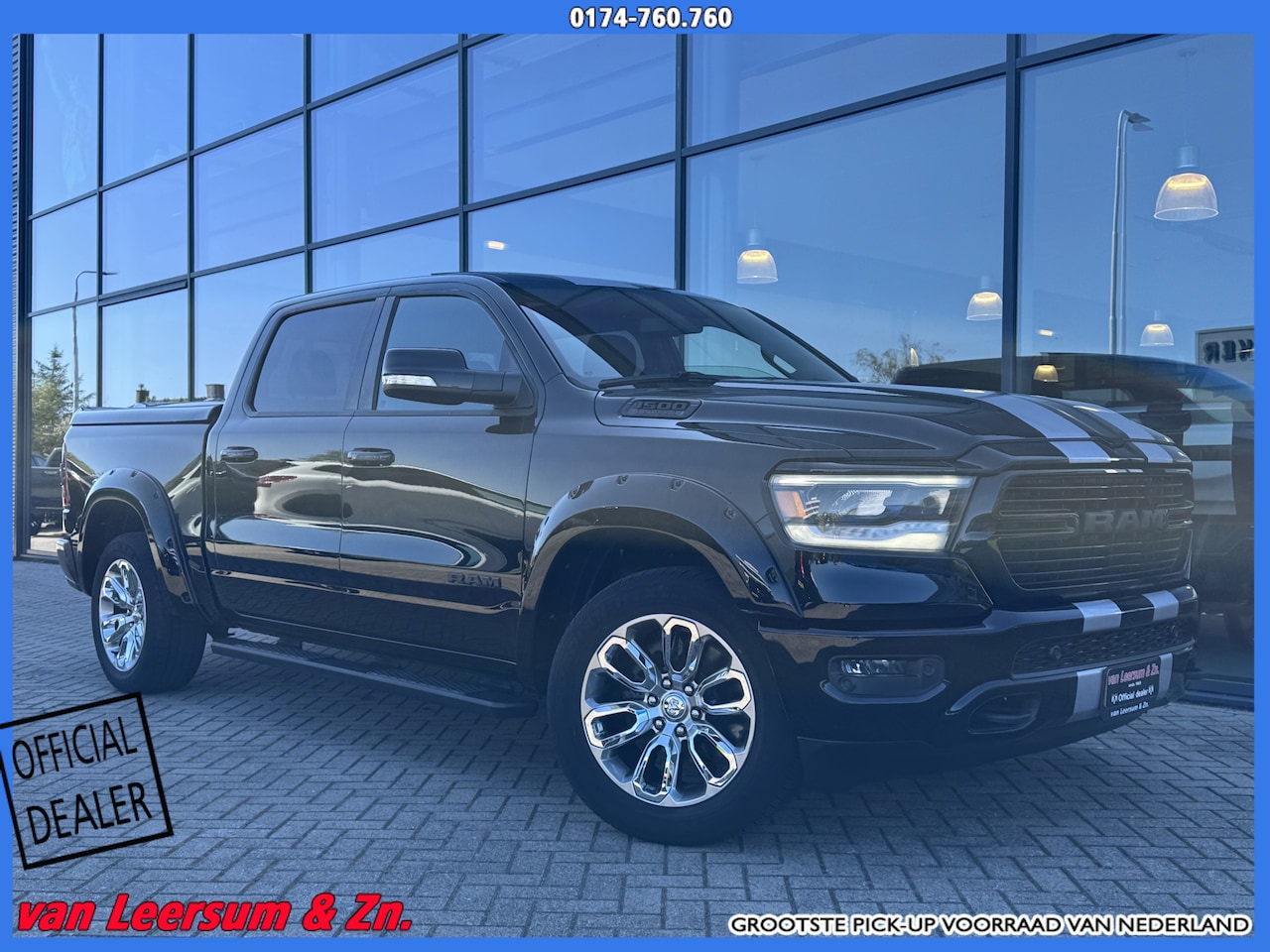 Dodge Ram 1500 - 5.7 V8 4x4 Crew Cab Big Horn | Pano | Uitlaatklep | Leer - AutoWereld.nl