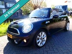 MINI Cabrio - 1.6 Cooper S Automaat 184pk 2e eig. Clima Leder Navi PDC