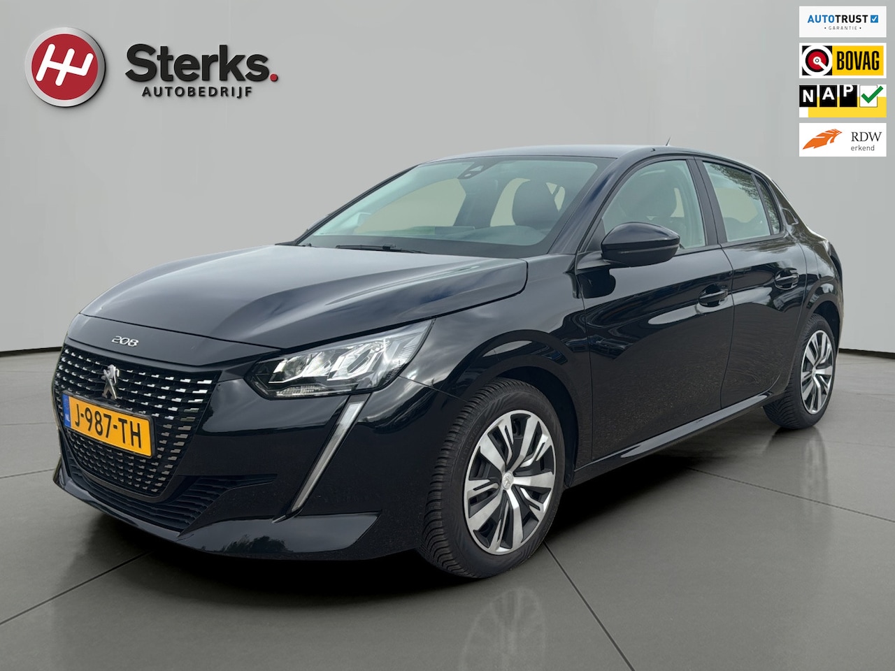 Peugeot 208 - 1.2 PureTech Active AUTOMAAT 70310 KM INCL. NIEUWE DISTRIBUTIERIEM CARPLAY/ANDROID AUTO - AutoWereld.nl