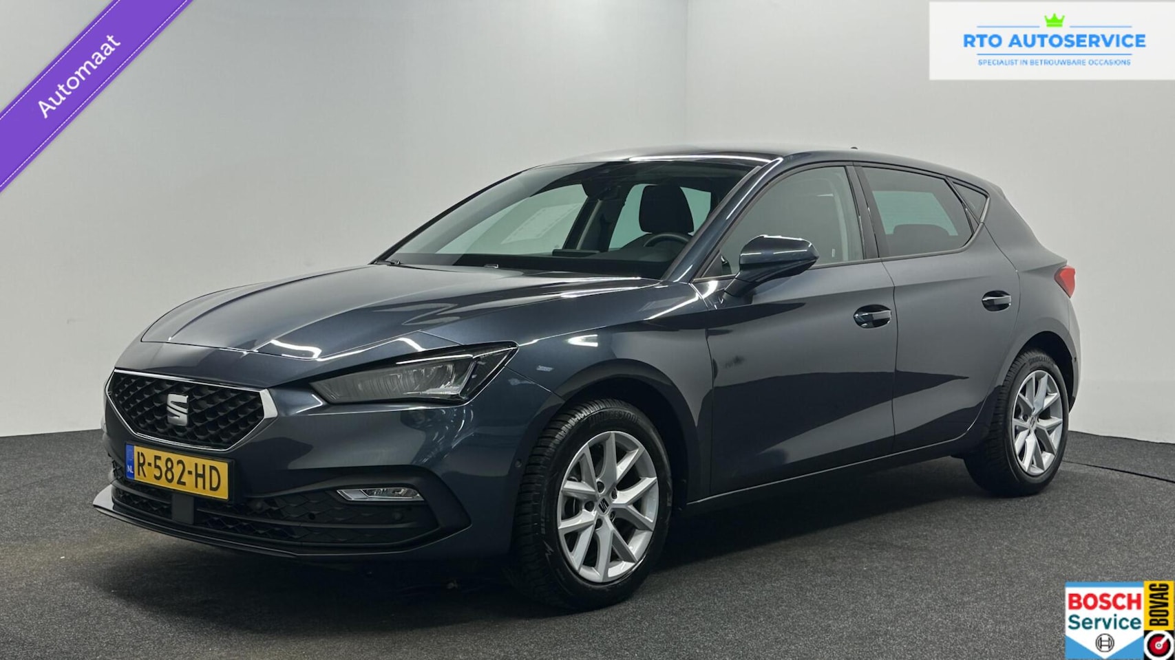 SEAT Leon - 1.0 eTSI Style Business Intense CAMERA CARPLAY ADAPTIEF CRUISE NAVI. - AutoWereld.nl