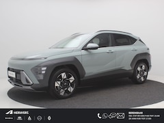 Hyundai Kona - 1.6 GDI HEV Premium / €2.500, - Voordeel / 360º Camera / Lederen Bekleding / Elektrische S