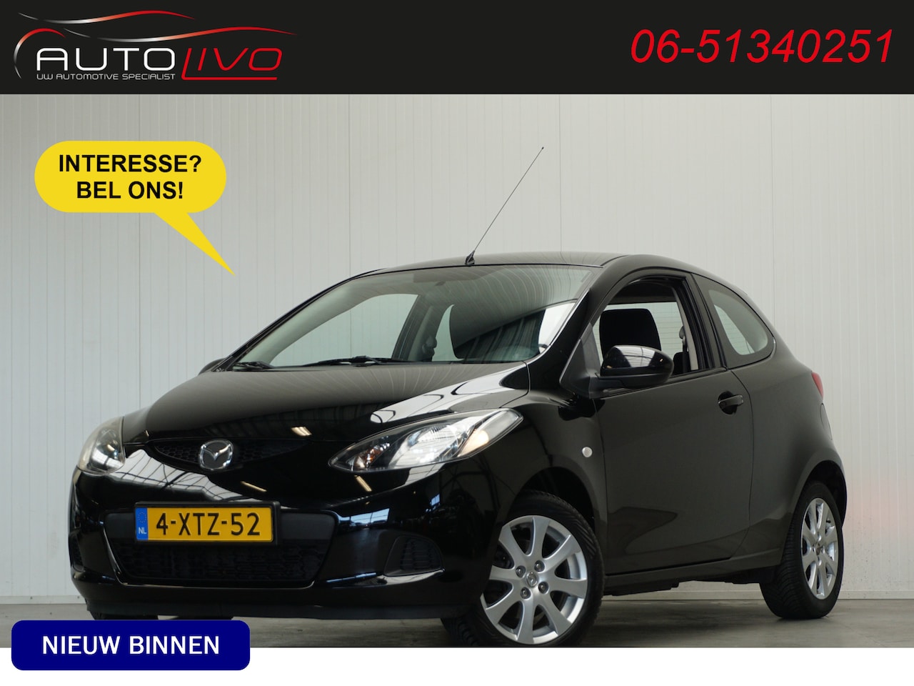 Mazda 2 - 1.3 S AIRCO EL. RAMEN SPIEGELS. TREKHAAK etc. SUPER NETJES! - AutoWereld.nl