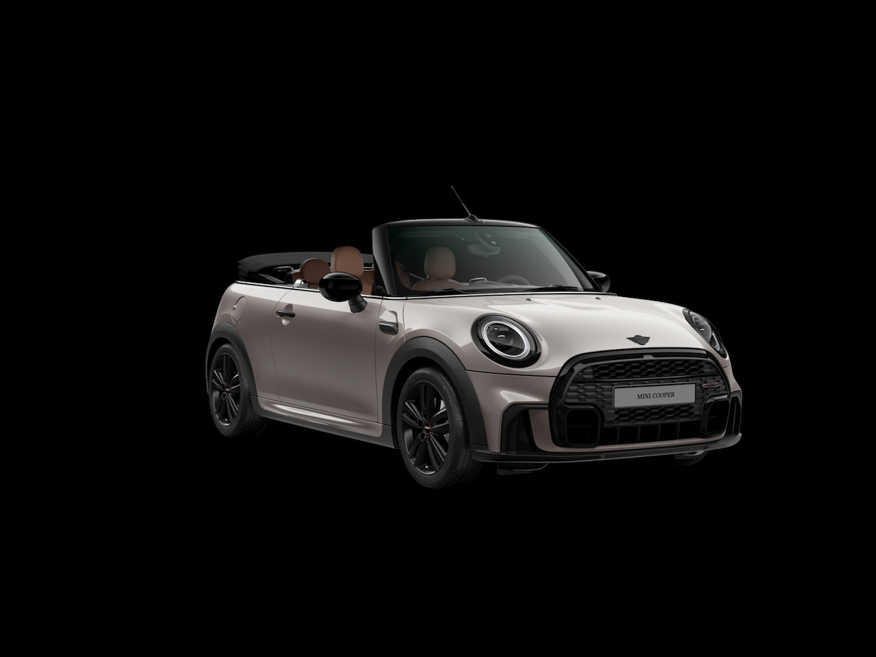 MINI Cabrio - 1.5 Cooper Aut. | JCW-Trim | Carplay | Chester Leder | LED | PDC | 17"LM | Rooftop Grey - AutoWereld.nl