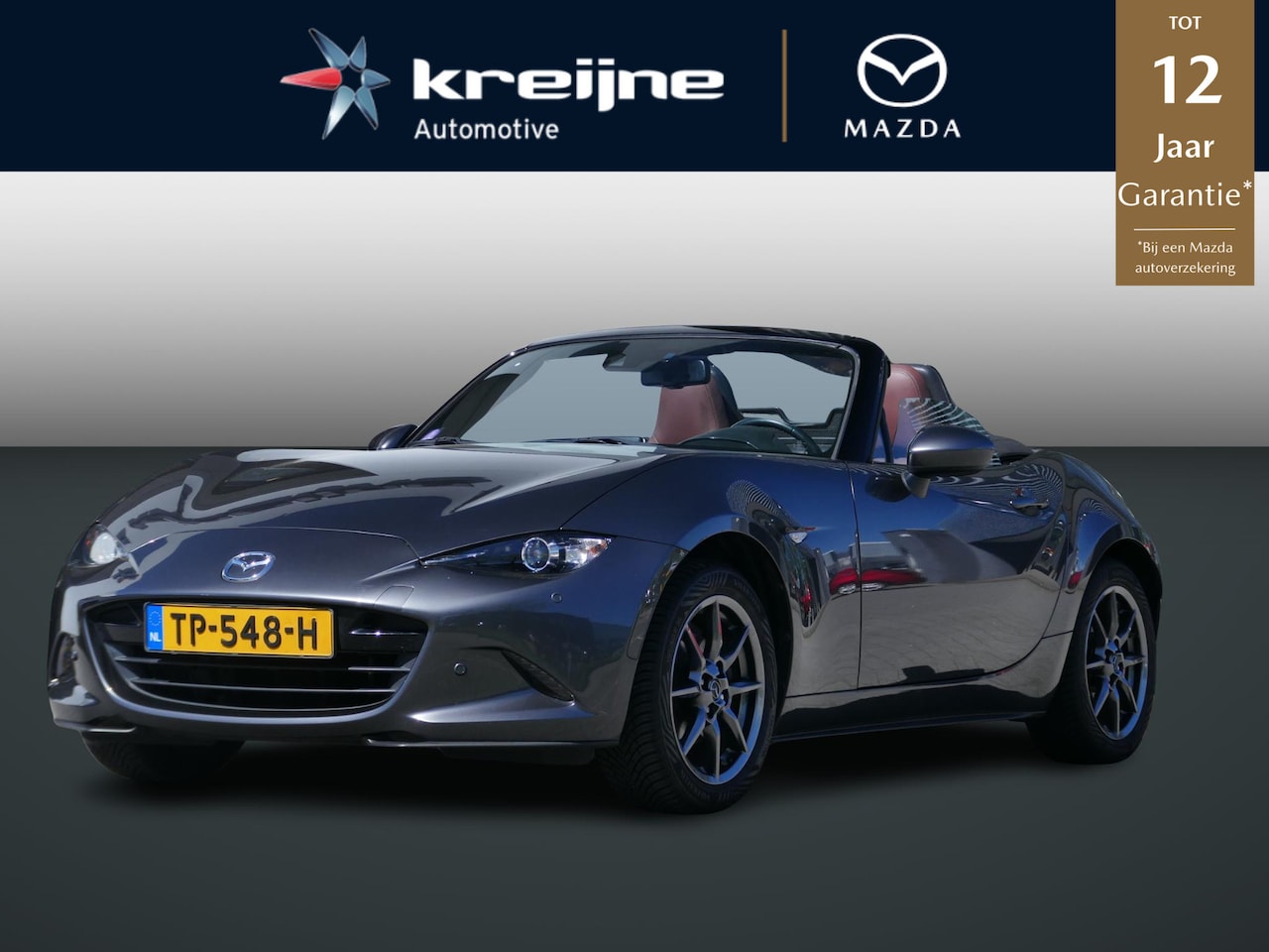 Mazda MX-5 - 1.5 SkyActiv-G 131 GT-M | Chroma Brown Leder | BOSE | RIJKLAARPRIJS! - AutoWereld.nl