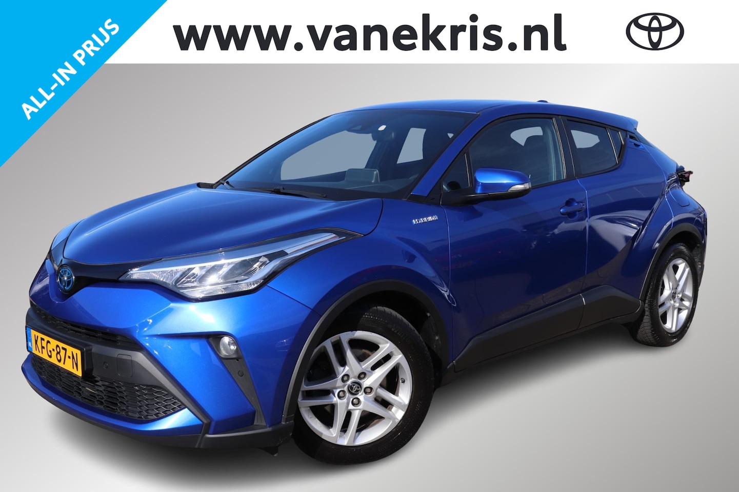 Toyota C-HR - 1.8 Hybrid Dynamic Limited, Leder, Parkeersensoren, NAVI! - AutoWereld.nl