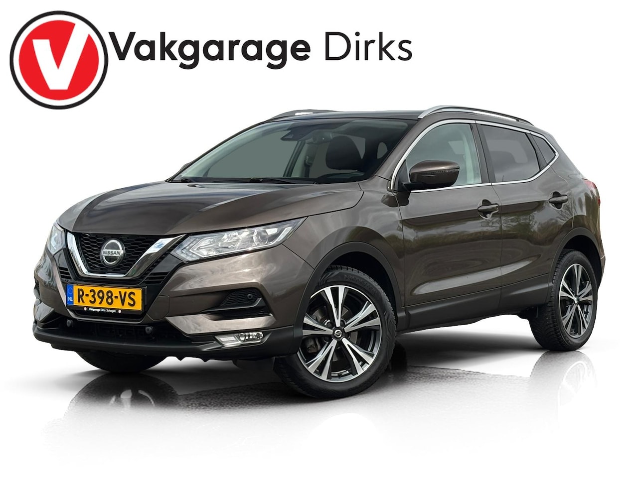 Nissan Qashqai - 1.3 DIG-T 160 PK Aut7 N-Connecta ✅ Pano ✅ CarPlay ✅ Camera - AutoWereld.nl