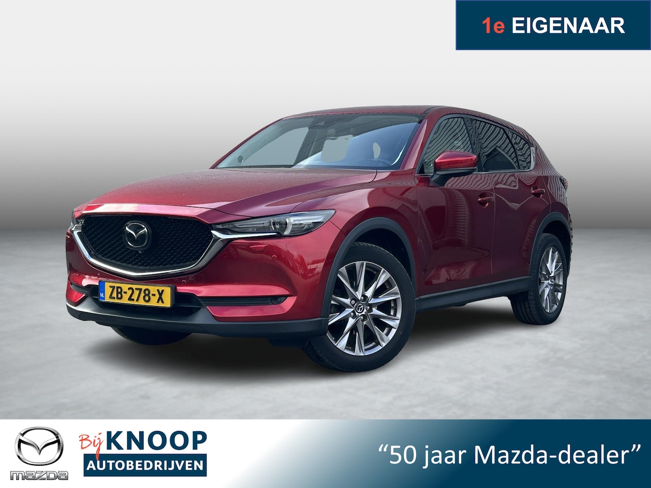 Mazda CX-5 - 2.5 SkyActiv-G 194 Luxury | Trekhaak | Leder | Schuifdak | Carplay | - AutoWereld.nl