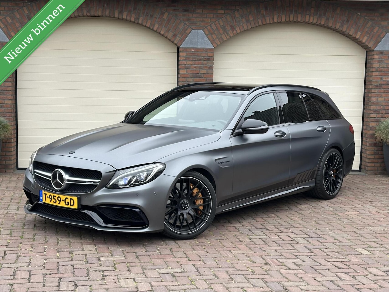 Mercedes-Benz C-klasse Estate - AMG 63 S 619PK Panorama LED Compl. dealer onderhouden! - AutoWereld.nl