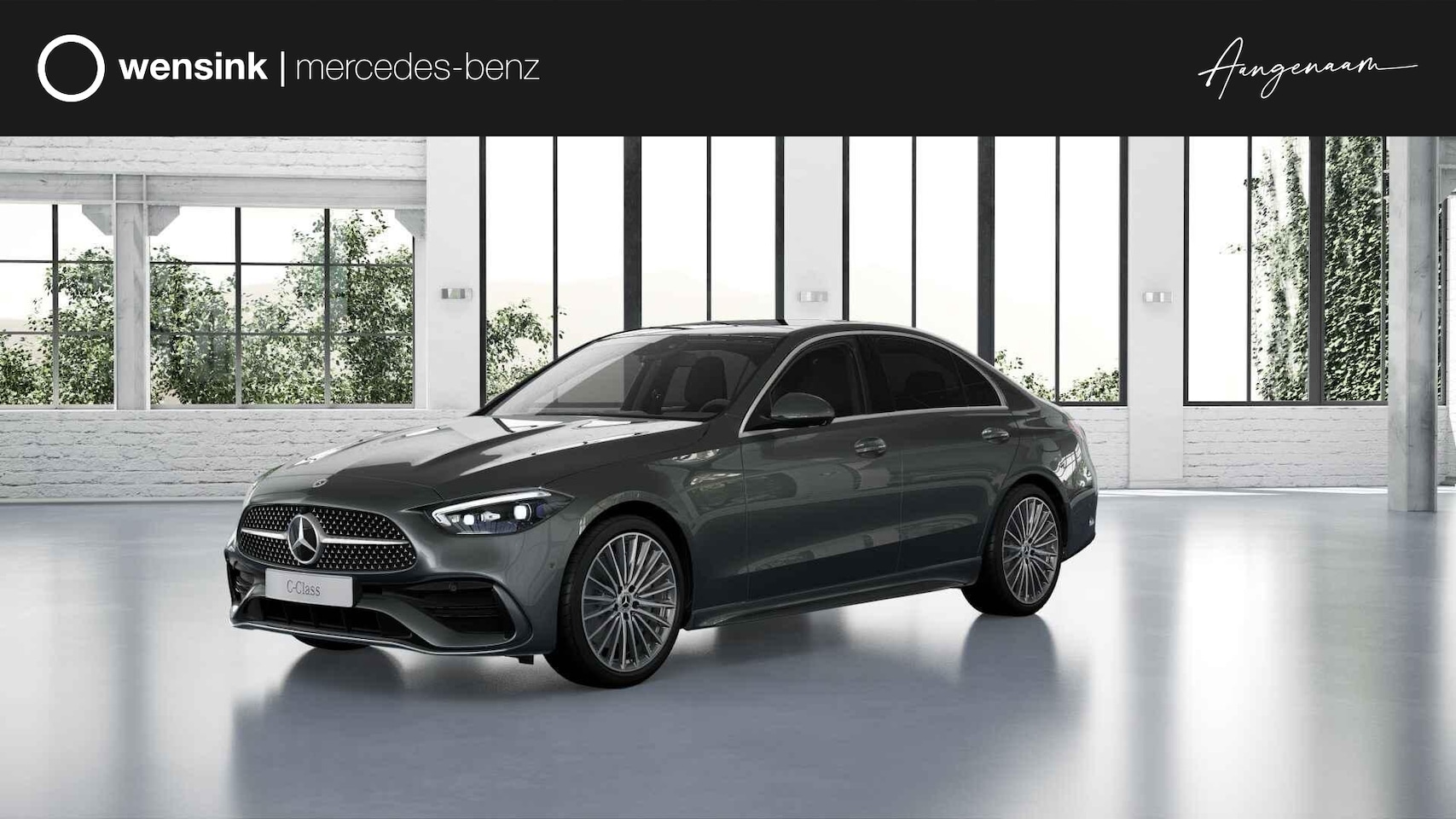 Mercedes-Benz C-klasse - 300e Business Solution AMG | Matrix Led | Panoramaschuifdak |  Burmester | Stoelverwarming - AutoWereld.nl