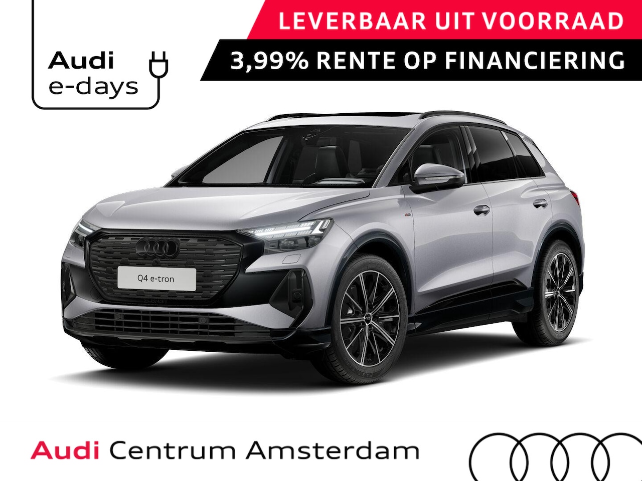 Audi Q4 e-tron - 45 S edition Competition 82 kWh 286 pk | Assistentiepakket plus | Glazen panoramadak | Com - AutoWereld.nl