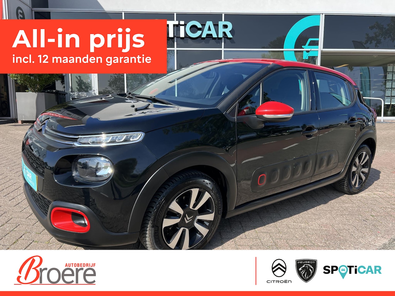 Citroën C3 - 1.2 82 pk S&S Feel Edition Parkeersensoren, navigatie - AutoWereld.nl