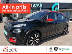 Citroën C3 - 1.2 82 pk S&S Feel Edition Parkeersensoren, navigatie