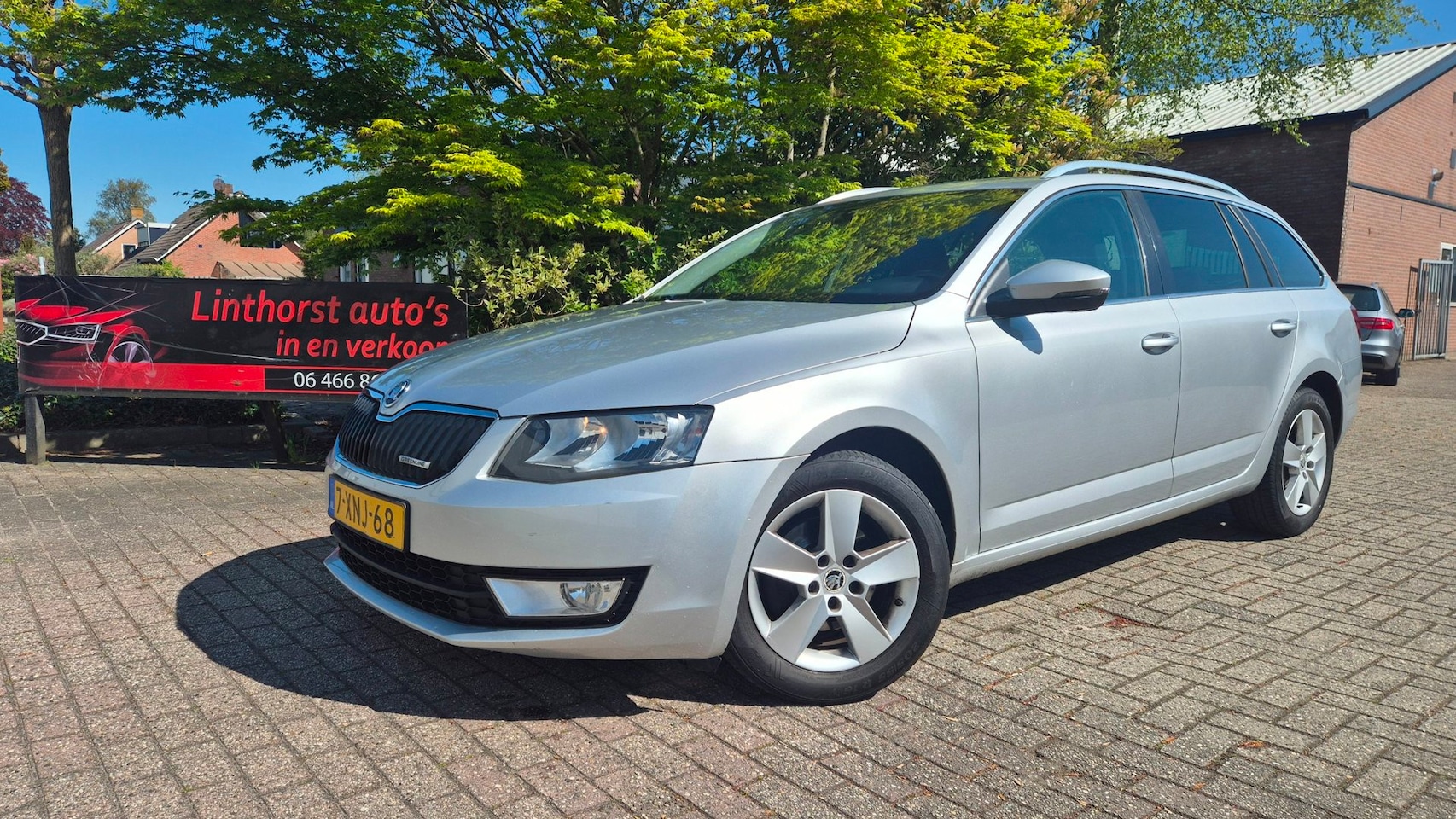 Skoda Octavia Combi - 1.6 TDI Greenline Businessline 1.6 TDI Greenline Businessline CLIMA-NAVI-2014 - AutoWereld.nl