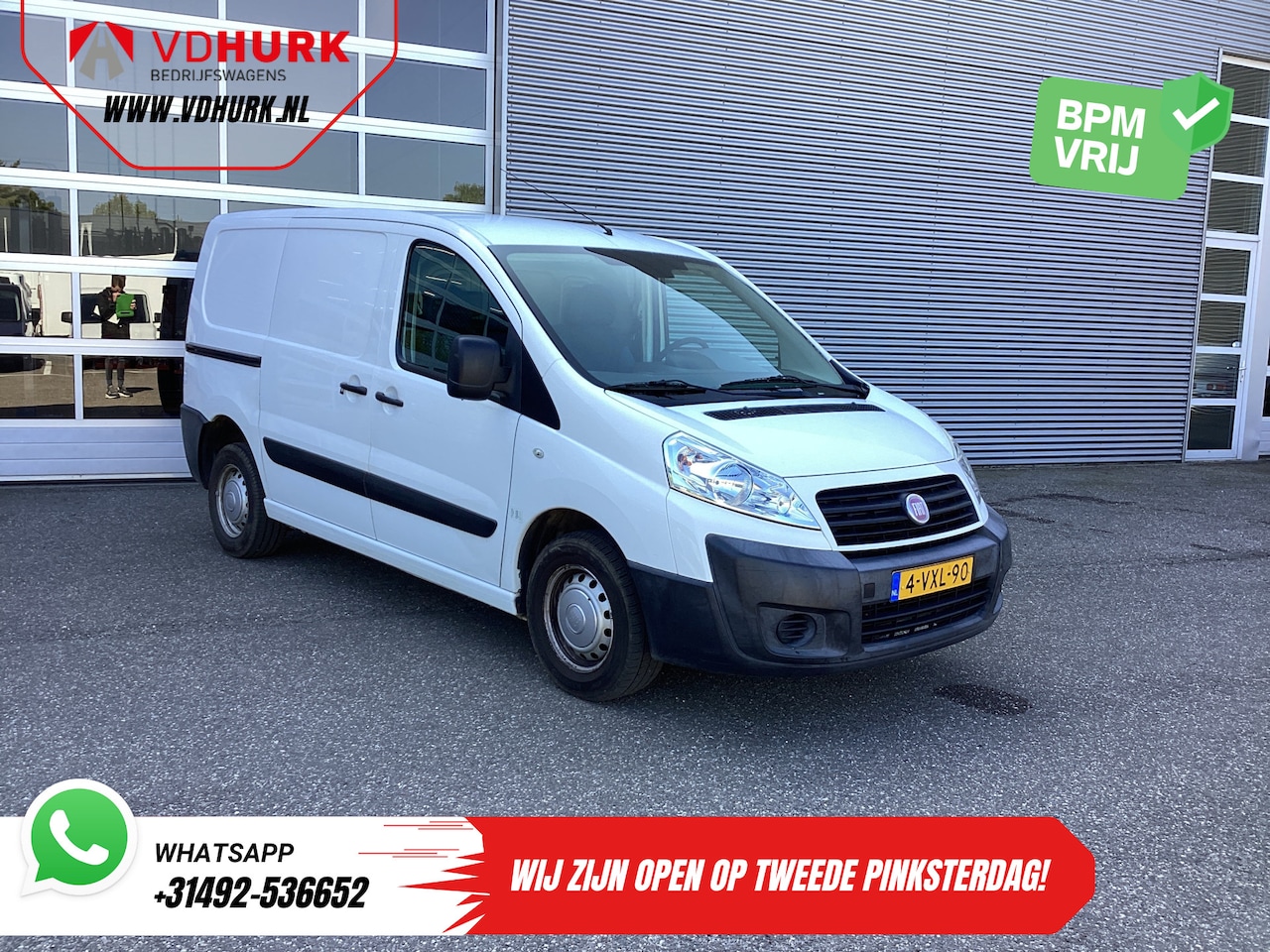 Fiat Scudo - 1.6 MJ 90 pk EXPORT NL Auto/ Trekhaak/ PDC/ 3 Pers. - AutoWereld.nl
