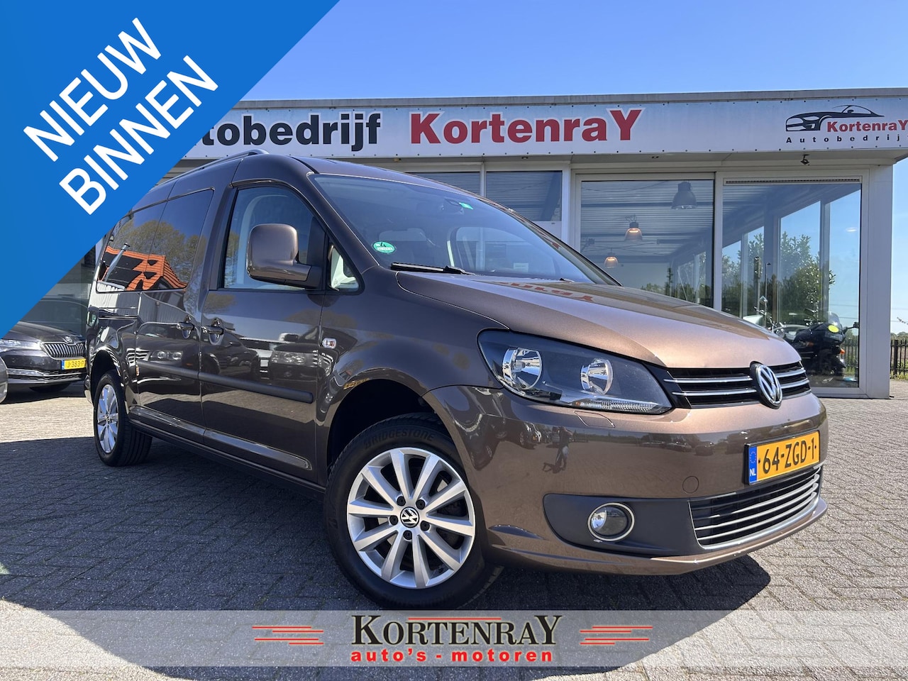 Volkswagen Caddy Maxi - 1.2 TSI Highline /marge/7 persoons/ECC/alcantara leer/de auto is in nieuwstaat/PDC - AutoWereld.nl