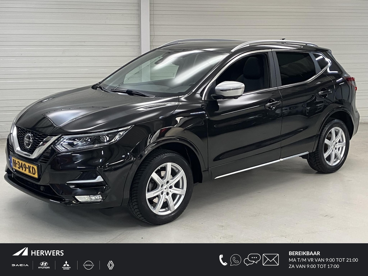 Nissan Qashqai - 1.3 DIG-T Tekna / Eerste Eigenaar / Nederlandse Auto / Trekhaak 1500 KG / 160 PK / Panoram - AutoWereld.nl