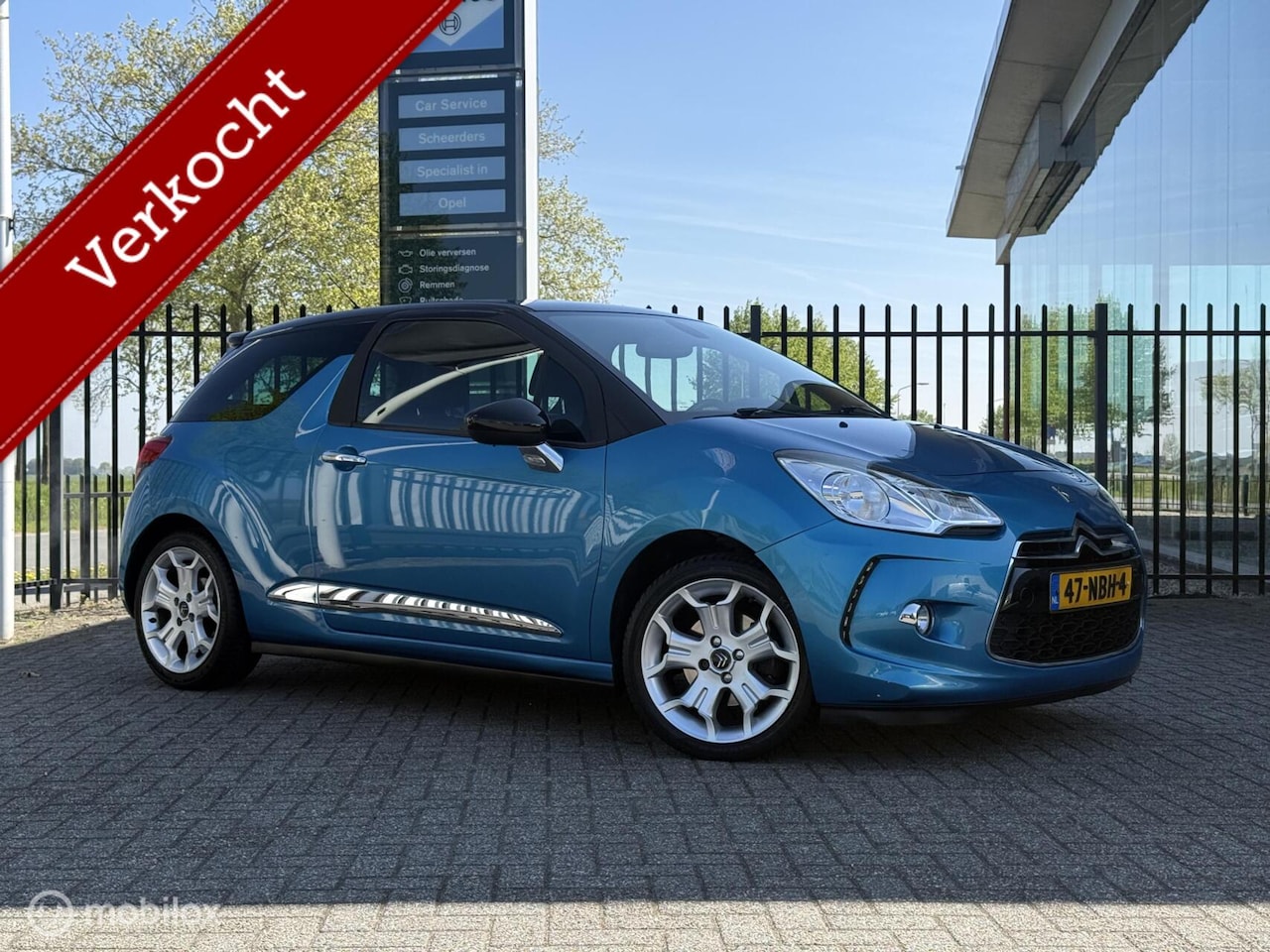 Citroën DS3 - 1.6 THP Sport Chic | Bluetooth | Leer | Hifi - AutoWereld.nl