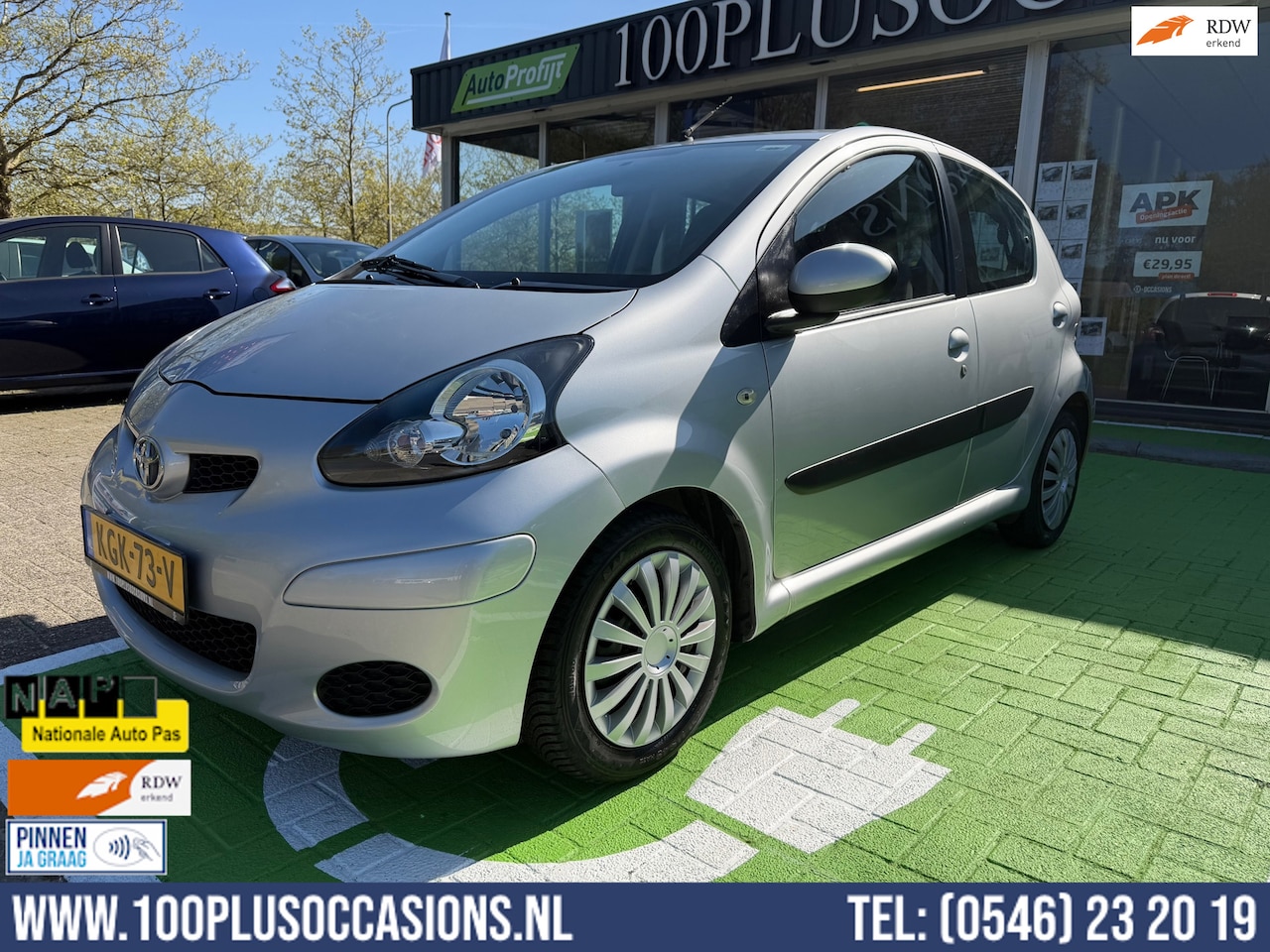 Toyota Aygo - 1.0-12V Access | Nwe apk | Kleine beurt | Airco | 5 deurs - AutoWereld.nl
