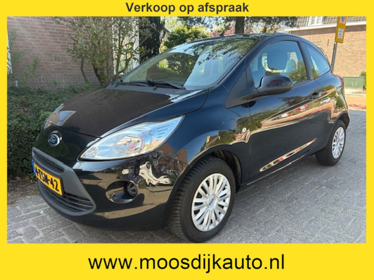 Ford Ka - 1.2 Style start/stop Airco/ NL auto/ met NAP/ Nw-APK/ //  Verkoop op afspraak bel 06-53226 - AutoWereld.nl