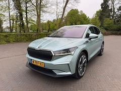 Skoda Enyaq iV - 80 First Edition 77kWh SOH 90%/Trekhaak/Acarplay/Navi/Full LED/Leer/Fabrieksgarantie