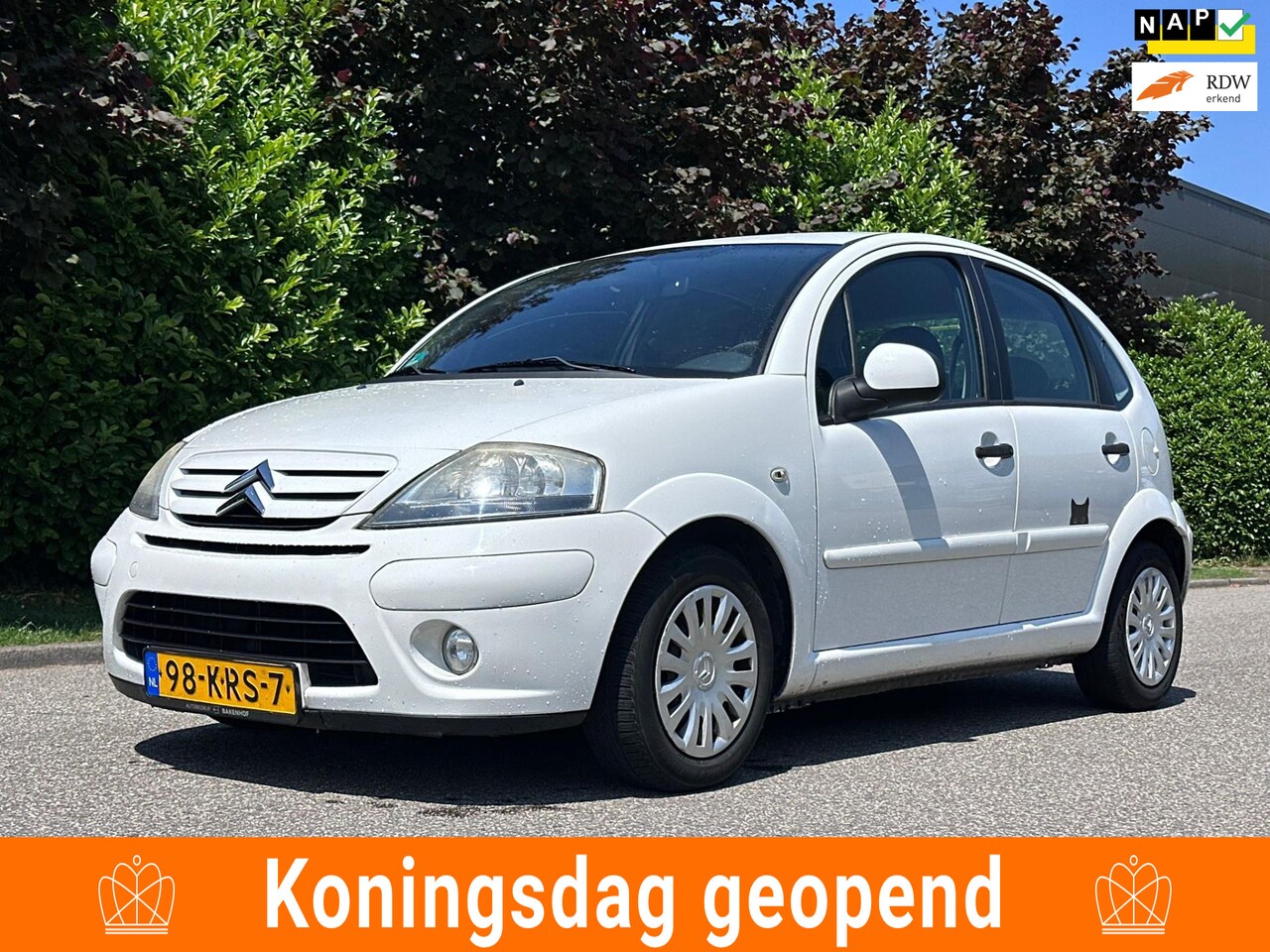 Citroën C3 - 1.1i First Airco*07-11-2026 APK*Airco*NAP*1e Eigenaar*Trekhaak*Dealer onderhouden*Elektris - AutoWereld.nl