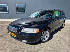 Volvo V70 - 2.4 Black Sapphire Edition II, LPG, AUTOMAAT, bijten vriendelijk