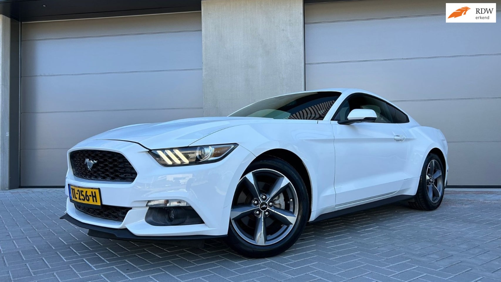 Ford Mustang Fastback - 2.3 EcoBoost 2.3 EcoBoost, Navi, Leder, Led, 69.000km - AutoWereld.nl