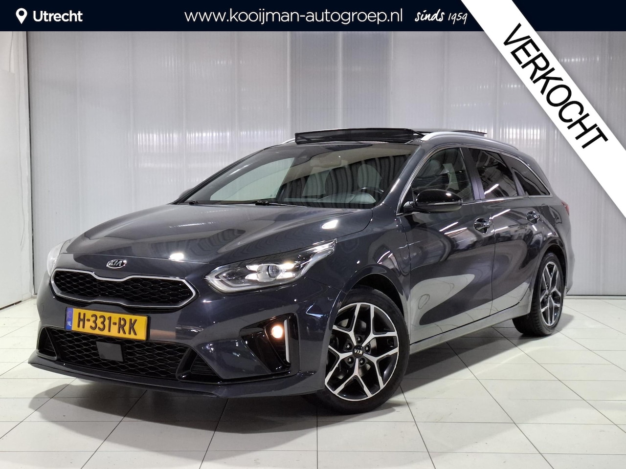 Kia Cee'd Sportswagon - Ceed 1.4 T-GDi GT-Line Trekhaak, Stoel en Stuur verwarming, Schuif kantel dak. - AutoWereld.nl
