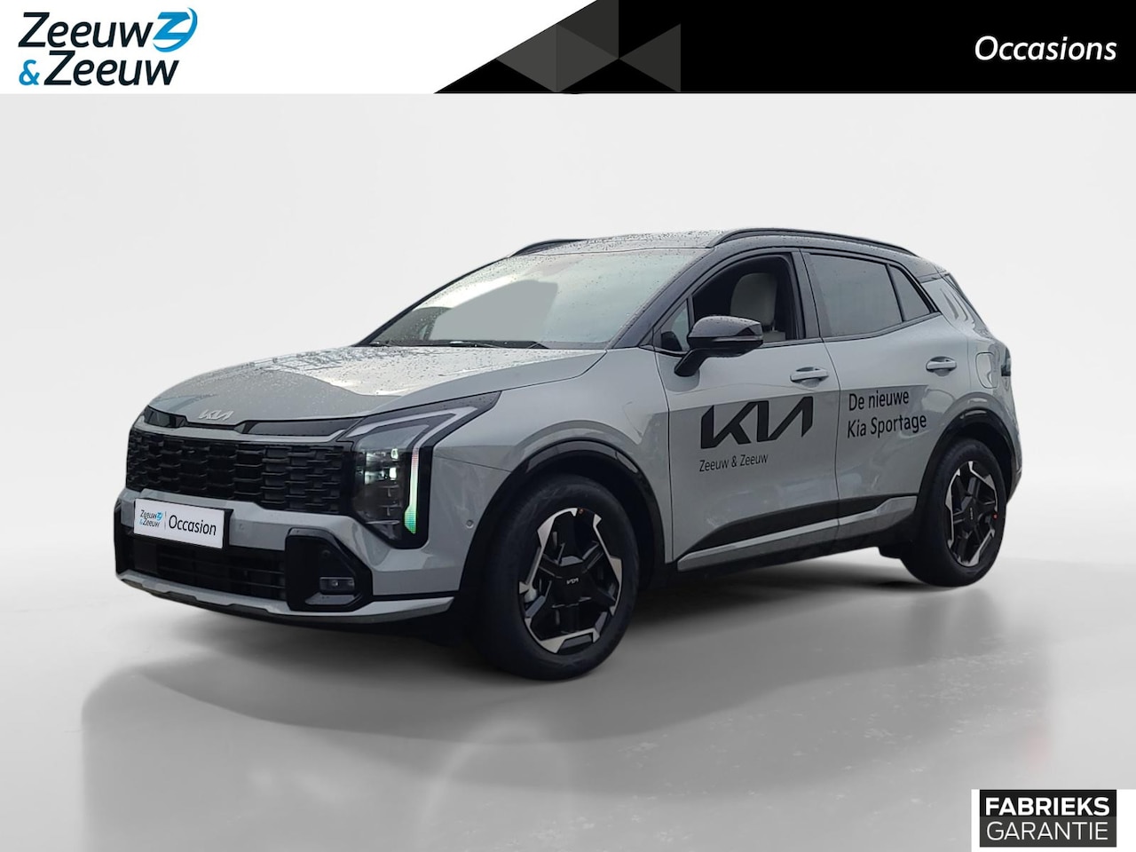 Kia Sportage - 1.6 T-GDi Hybrid GT-PlusLine 239 PK | Two tone Metallic lak | Trekhaak | Trekgewicht: 1.51 - AutoWereld.nl