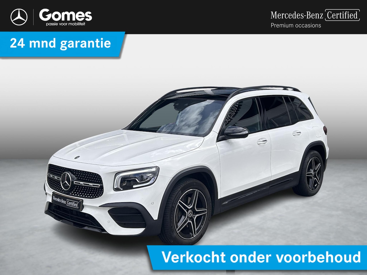 Mercedes-Benz GLB - 200 Business Solution AMG | Panoramadak | Trekhaak | Memory stoelen | Rijassistentiepakket - AutoWereld.nl
