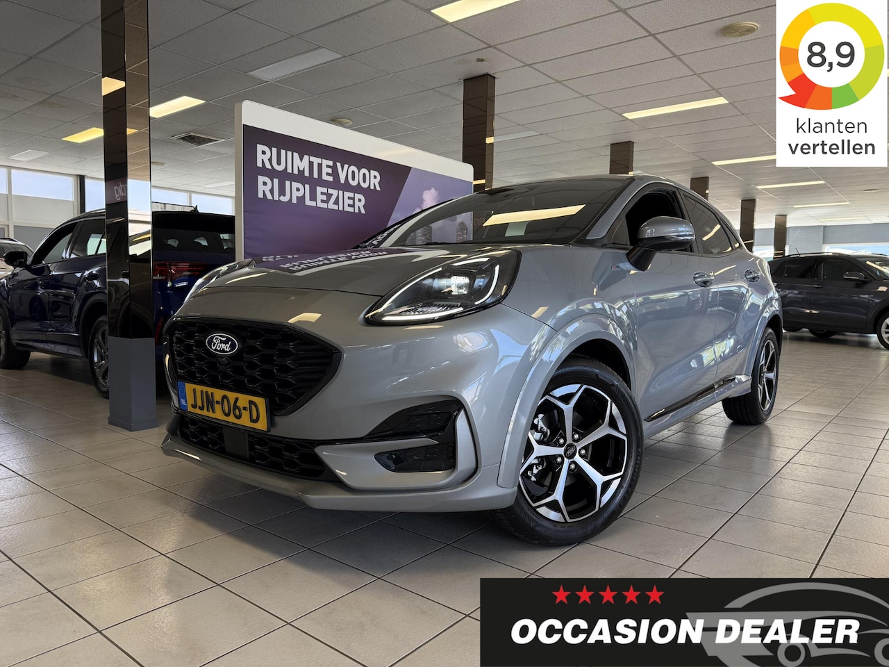 Ford Puma - 1.0 EcoBoost Hybrid ST-Line *NAVI*CAM*KEYL*LED*APP - AutoWereld.nl