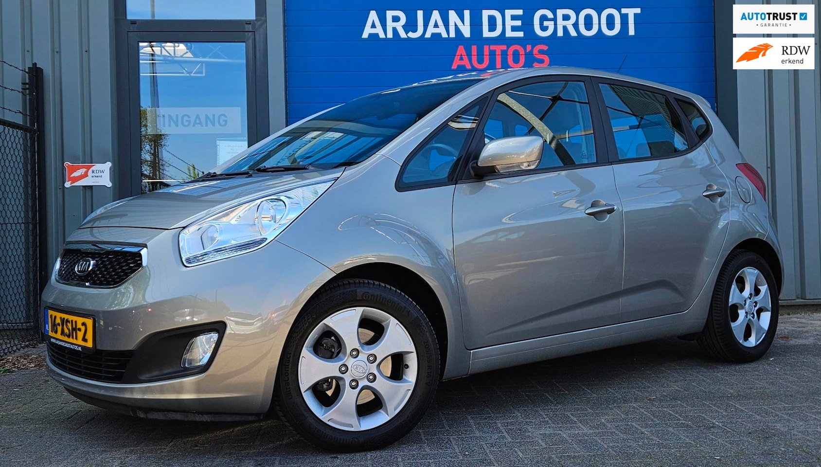 Kia Venga - 1.6 125PK VOL AUTOMAAT Cruise clima trekhaak NAP - AutoWereld.nl