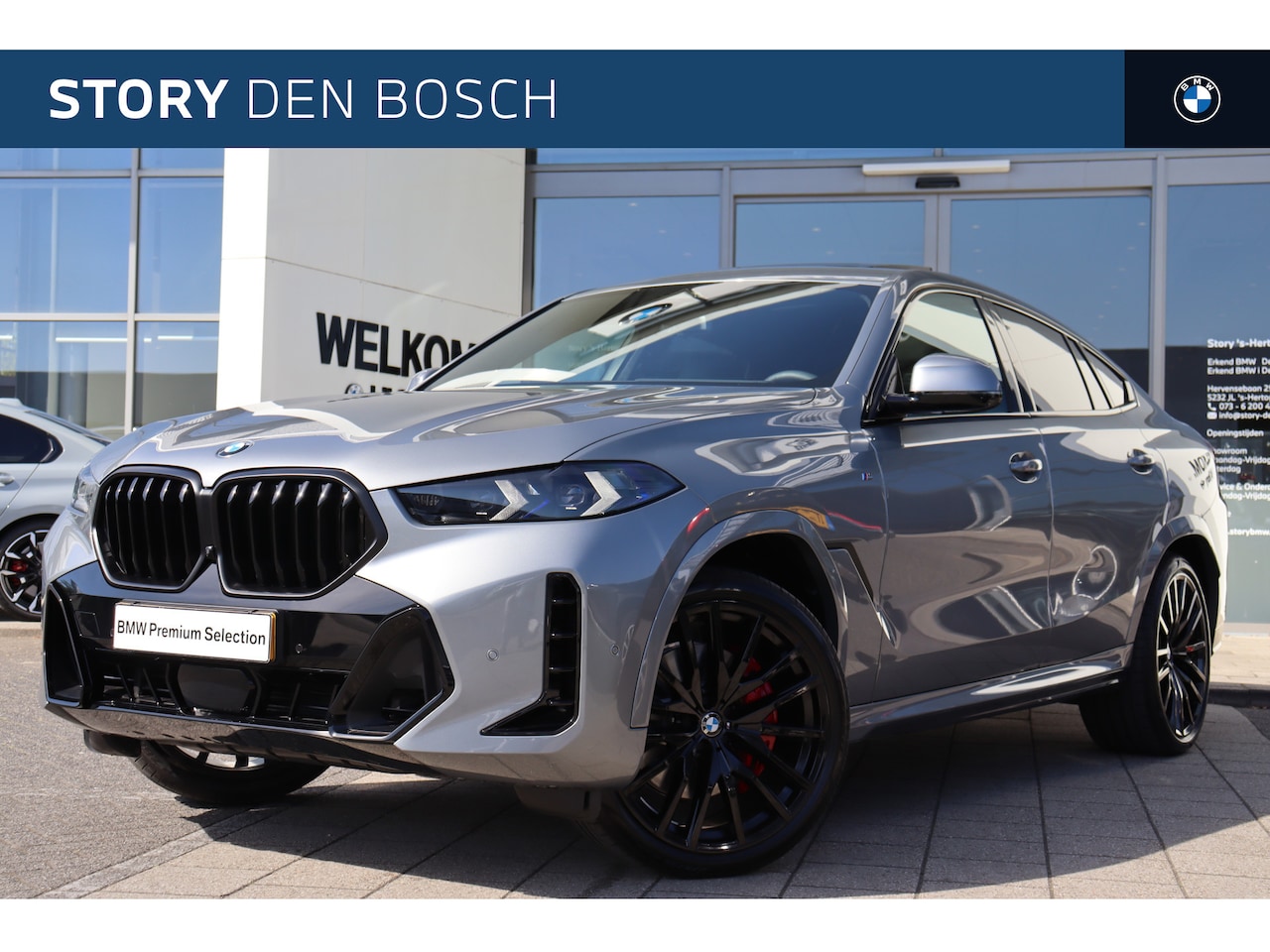 BMW X6 - xDrive40i High Executive M Sport Automaat / Panoramadak / Trekhaak / M Multifunctionele St - AutoWereld.nl