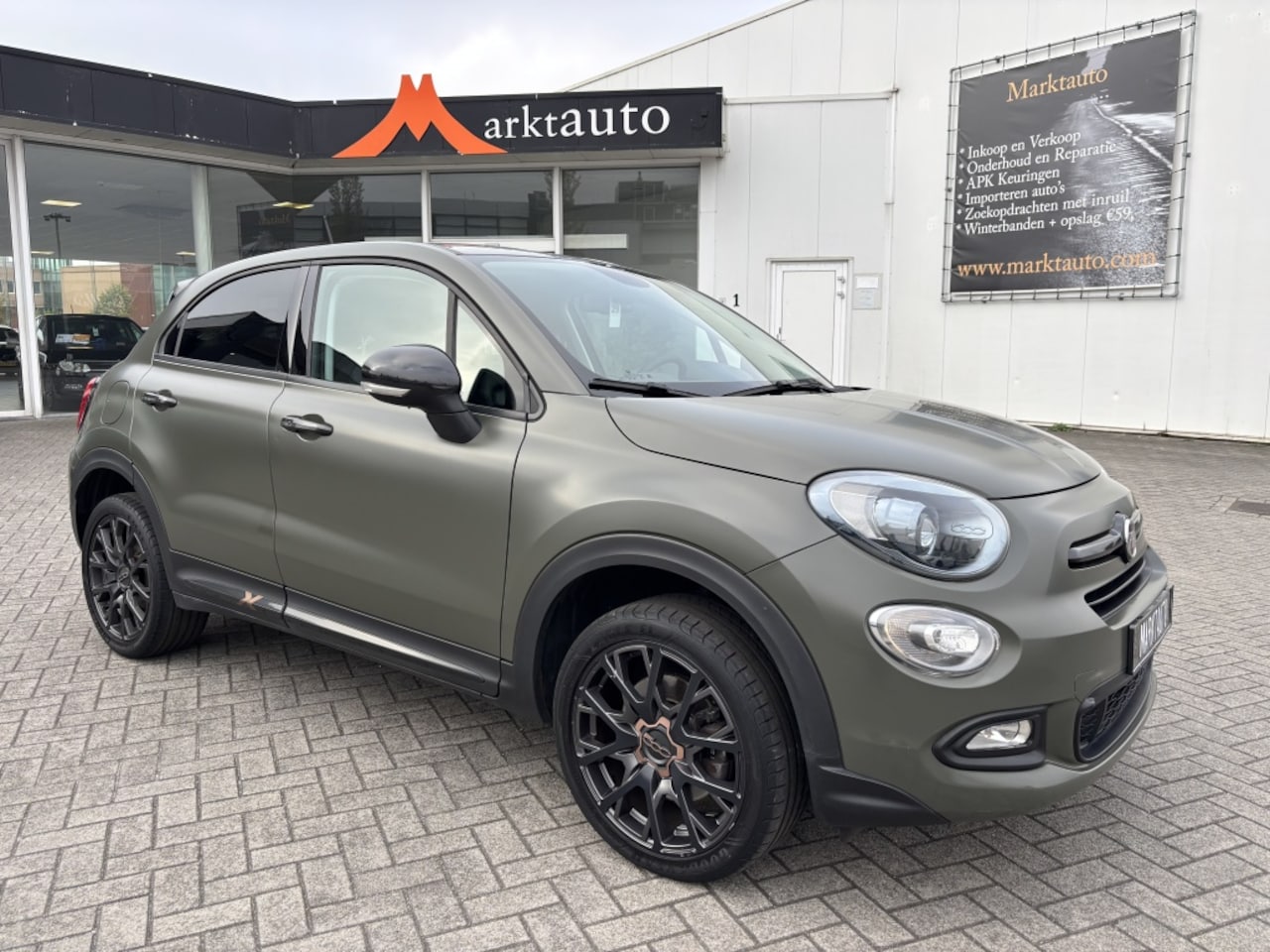 Fiat 500 X - 1.4 Turbo S-Design Cruise Navi Stoelverwarming - AutoWereld.nl