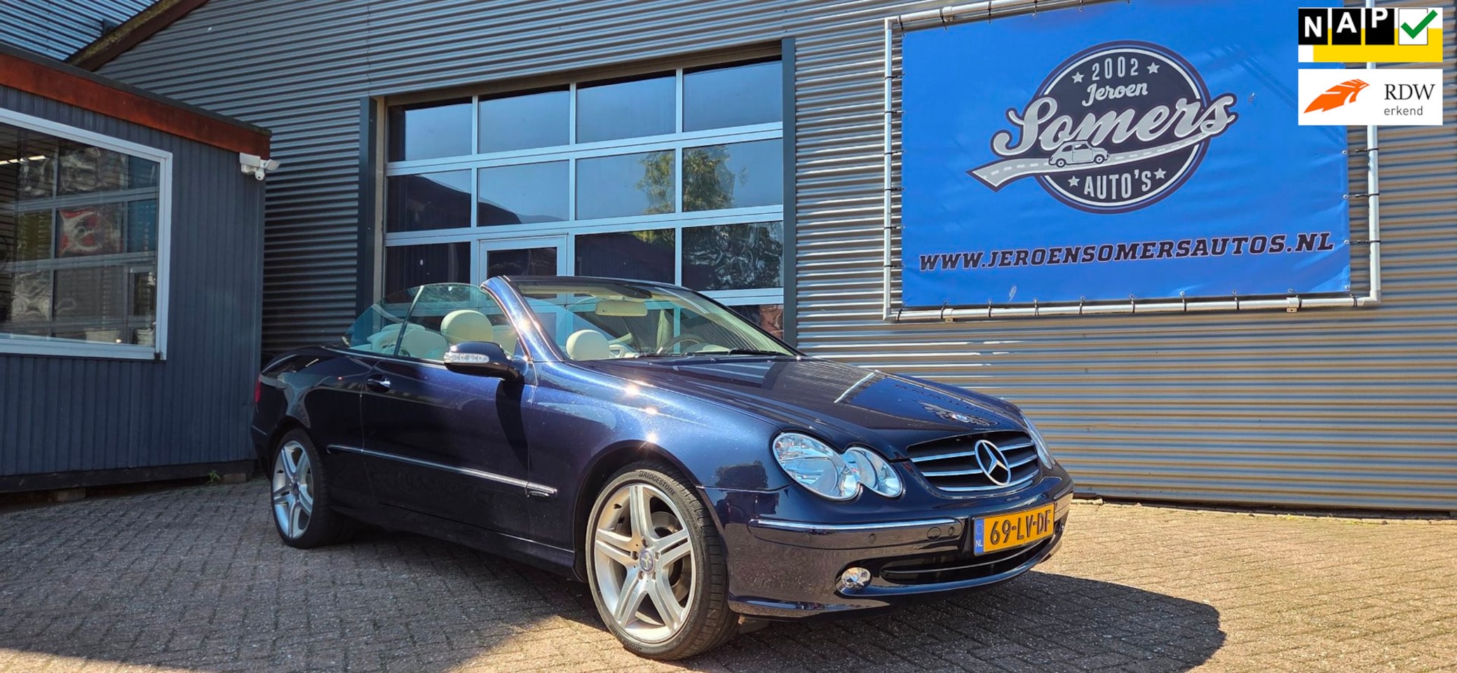 Mercedes-Benz CLK-klasse Cabrio - 200 K. Elegance 110.000km nap - AutoWereld.nl