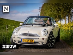 MINI Cabrio - 1.6 Cooper Sidewalk |Cabrio |Leder |Nap |Stoelvw