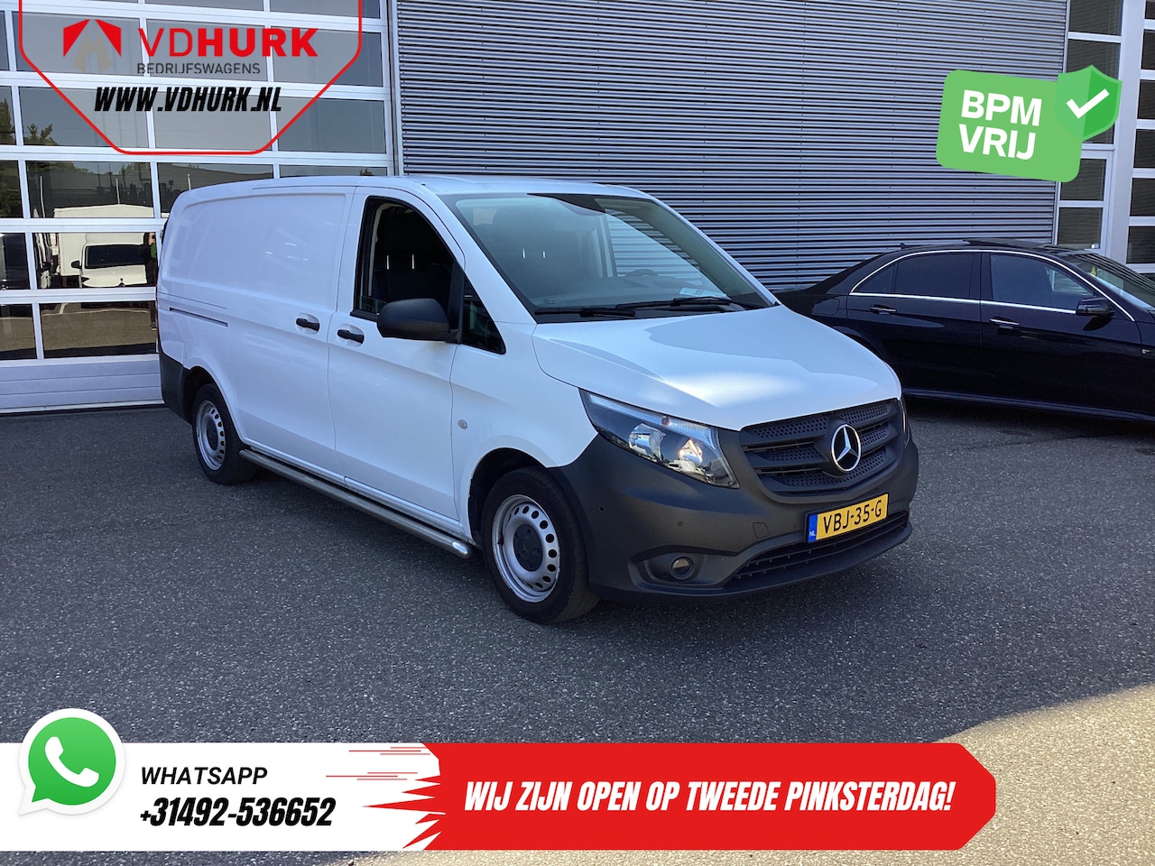 Mercedes-Benz Vito - 114 CDI Aut. L2 NL Auto/ Cruise/ Navi/ Camera/ Airco/ PDC - AutoWereld.nl