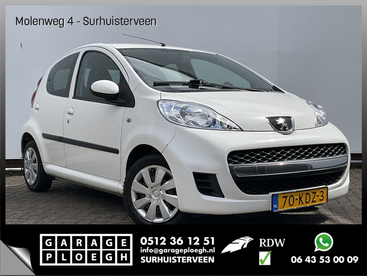 Peugeot 107 - 1.0-12V Sublime Airco Toerenteller - AutoWereld.nl