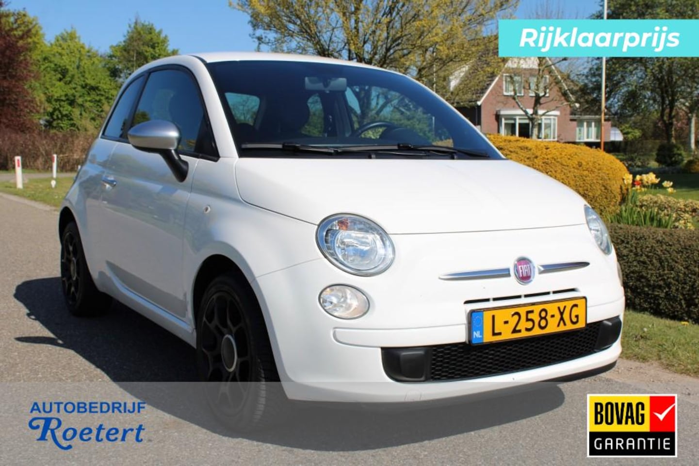 Fiat 500 - 1.2 69pk Easy Airco/Bluetooth/Half leer/4-cilinder - AutoWereld.nl