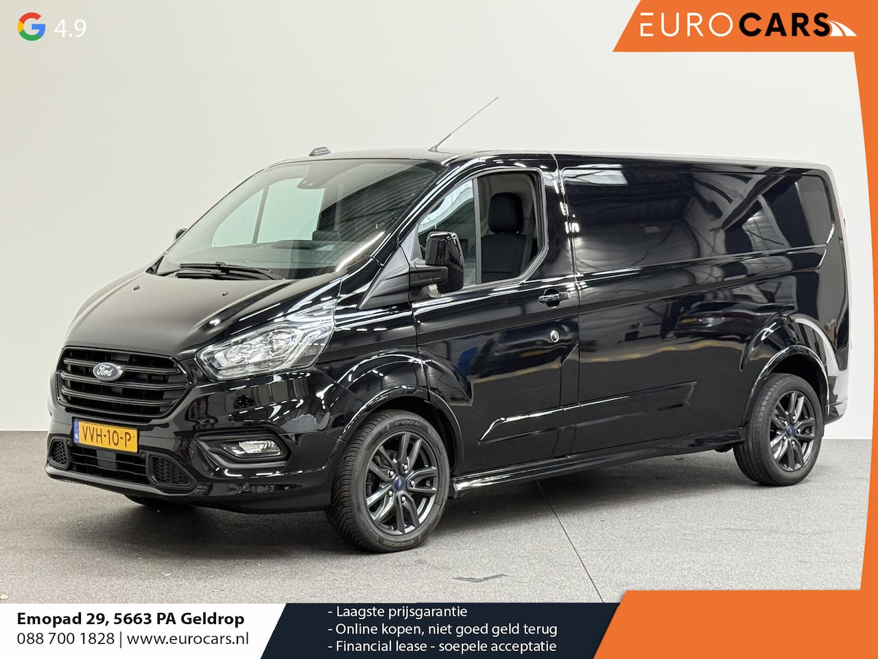 Ford Transit Custom - 290 2.0 TDCI L2H1 Sport Airco ACC Bluetooth Navi Trekhaak Stoelverwarming - AutoWereld.nl