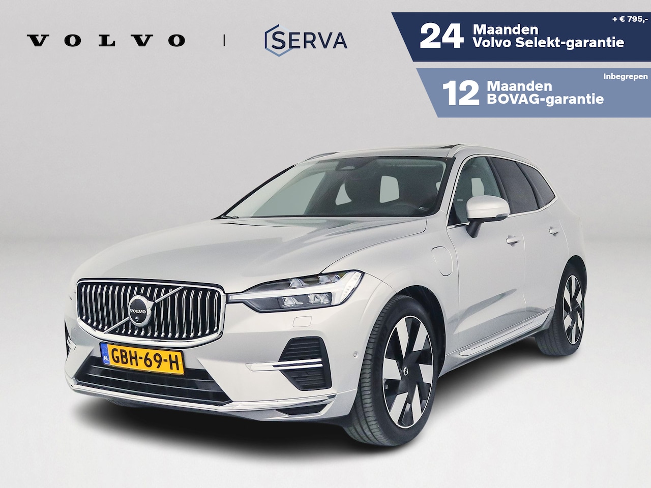 Volvo XC60 - T6 Plug-in hybrid AWD Ultra Bright | Panoramadak | 360° camera | Luchtvering | Harman Kard - AutoWereld.nl