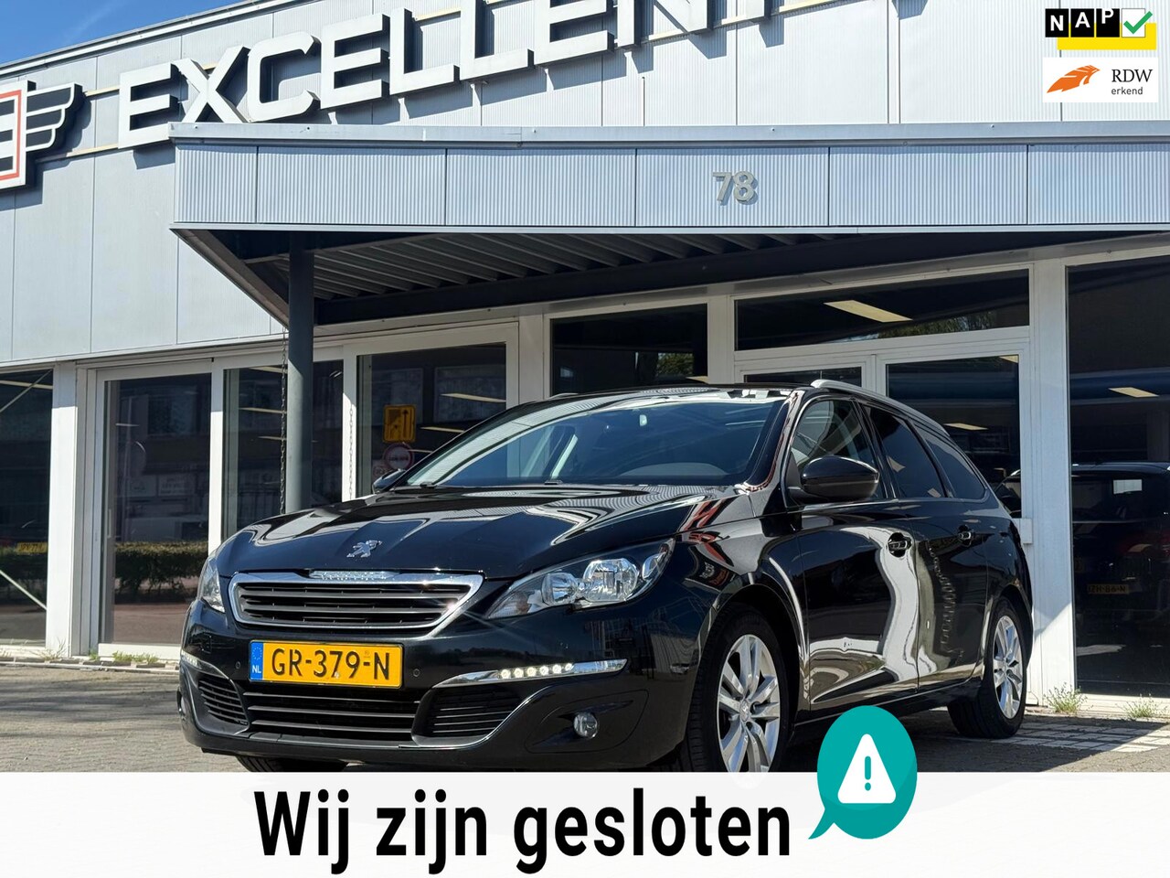 Peugeot 308 SW - 1.6 BlueHDI Blue Lease Executive Pack 1.6 BlueHDI Blue Lease Executive Pack - Panoramadak - AutoWereld.nl